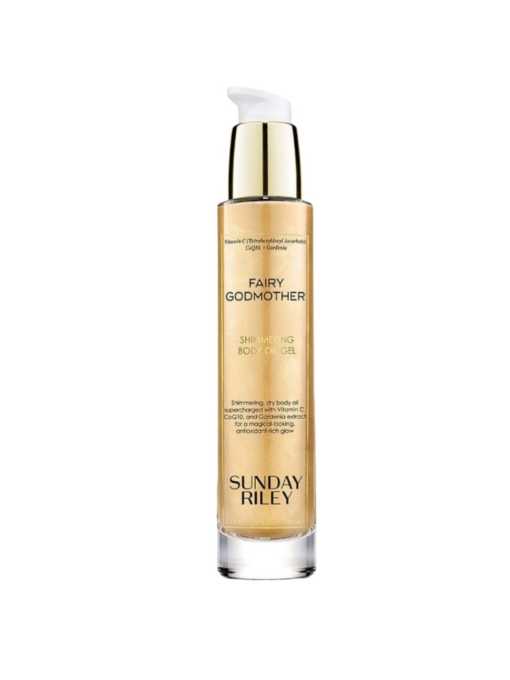 Sunday Riley Fairy Godmother Shimmering Body Oil Gel